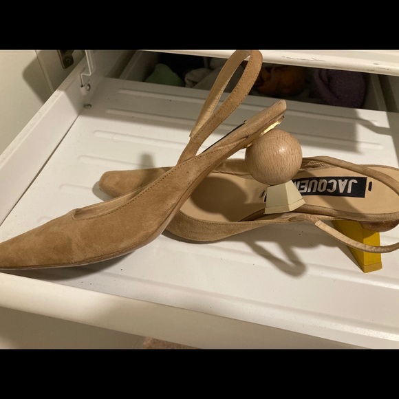 Jacquemus geometric sling backs - Picture 5 of 9